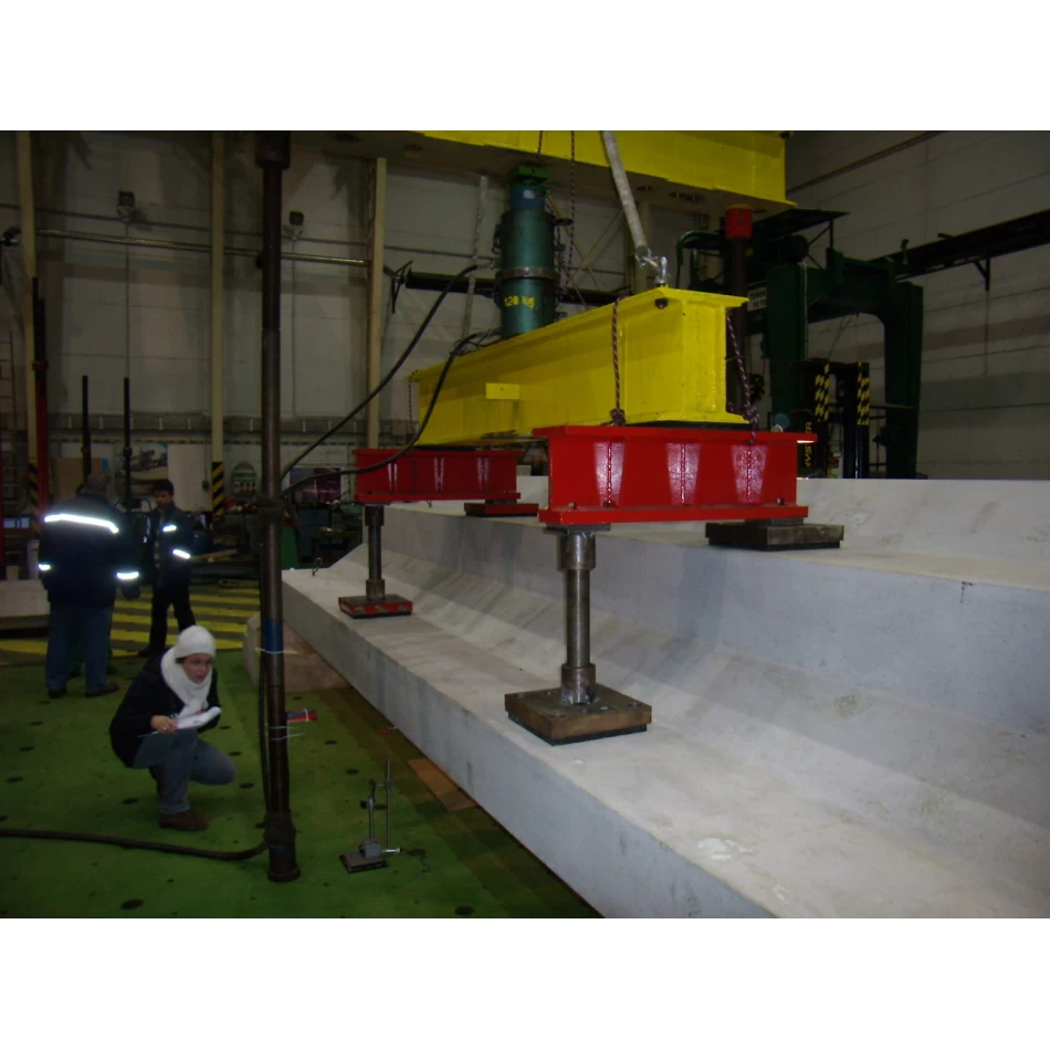 Precast, prestressed grandstand elements